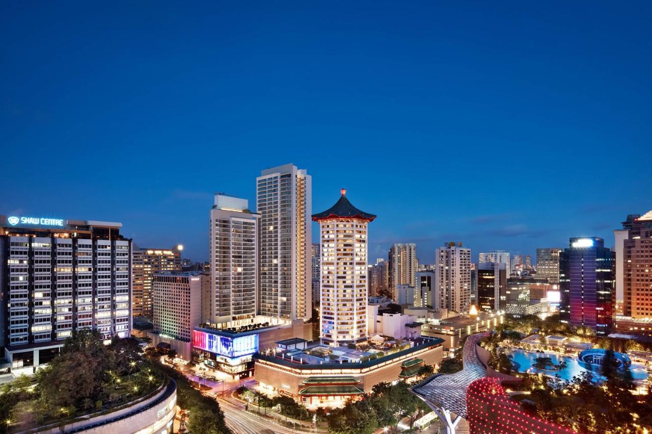 Singapore Marriott Tang Plaza Hotel Extérieur photo