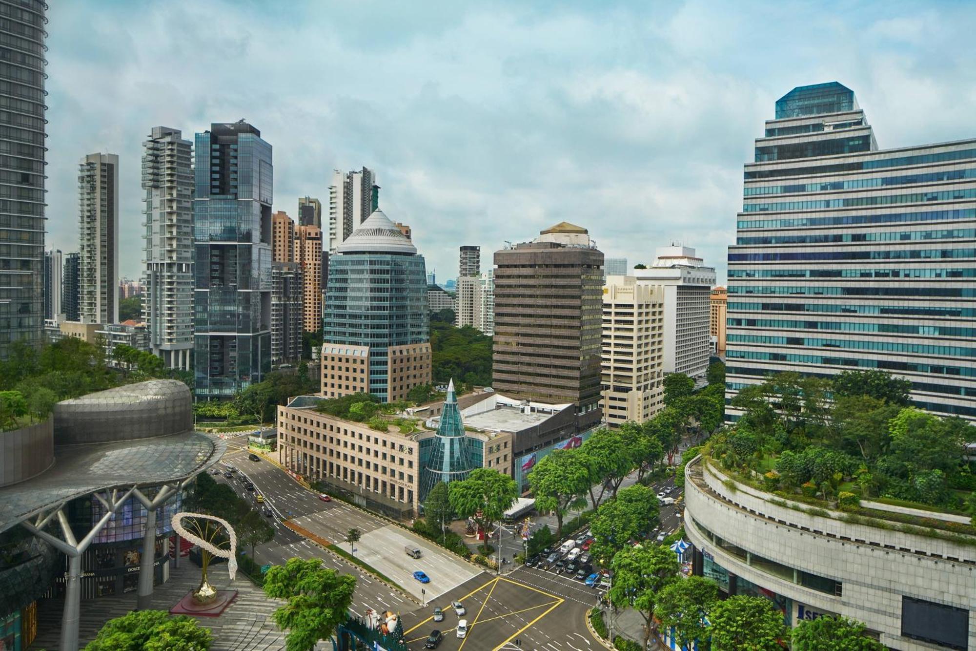 Singapore Marriott Tang Plaza Hotel Extérieur photo